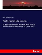 Cover von The Davis memorial volume;