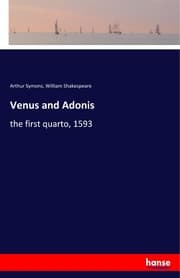 Cover von Venus and Adonis