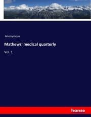 Cover von Mathews' medical quarterly