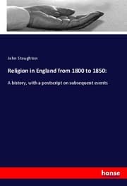 Cover von Religion in England from 1800 to 1850: