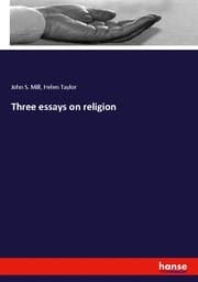Cover von Three essays on religion
