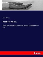 Cover von Poetical works.
