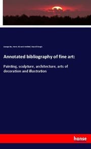 Cover von Annotated bibliography of fine art: