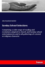 Cover von Sunday School Selections