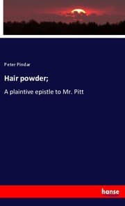 Cover von Hair powder;