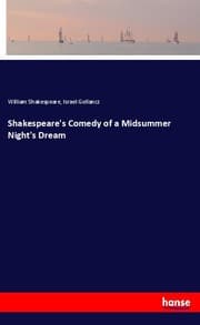 Cover von Shakespeare's Comedy of a Midsummer Night's Dream