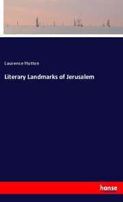 Cover von Literary Landmarks of Jerusalem