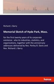 Cover von Memorial Sketch of Hyde Park, Mass.