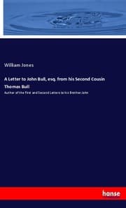 Cover von A Letter to John Bull, esq. from his Second Cousin Thomas Bull