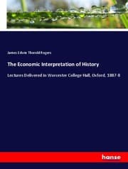 Cover von The Economic Interpretation of History