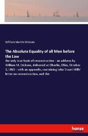 Cover von The Absolute Equality of all Men before the Law