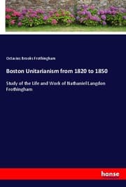 Cover von Boston Unitarianism from 1820 to 1850