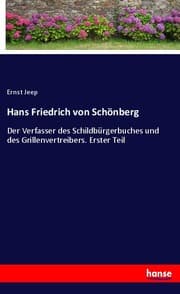 Cover von Hans Friedrich von Schönberg