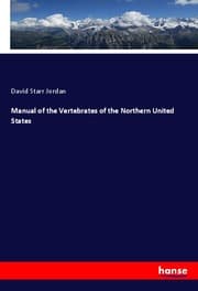 Cover von Manual of the Vertebrates of the Northern United States