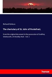 Cover von The chartulary of St. John of Pontefract,