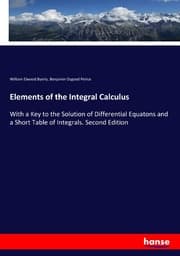 Cover von Elements of the Integral Calculus