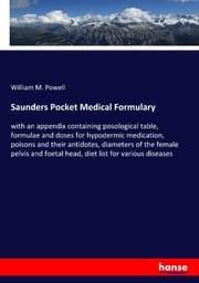 Cover von Saunders Pocket Medical Formulary