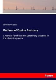 Cover von Outlines of Equine Anatomy