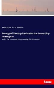 Cover von Zoology Of The Royal Indian Marine Survey Ship Investigator