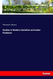 Cover von Studies in Modern Socialism and Labor Problems