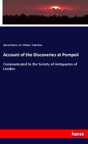 Cover von Account of the Discoveries at Pompeii