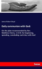 Cover von Daily communion with God: