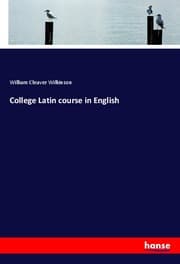 Cover von College Latin course in English
