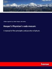 Cover von Hooper's Physician's vade mecum: