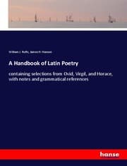 Cover von A Handbook of Latin Poetry