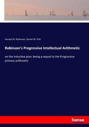 Cover von Robinson's Progressive Intellectual Arithmetic