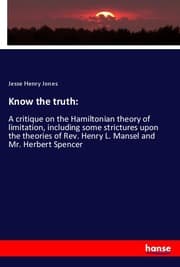 Cover von Know the truth:
