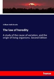 Cover von The law of heredity