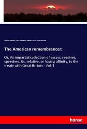 Cover von The American remembrancer: