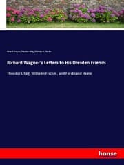 Cover von Richard Wagner's Letters to His Dresden Friends