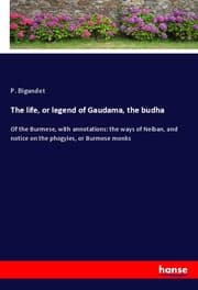 Cover von The life, or legend of Gaudama, the budha
