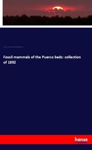 Cover von Fossil mammals of the Puerco beds: collection of 1892