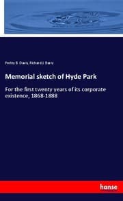 Cover von Memorial sketch of Hyde Park