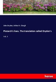 Cover von Plutarch's lives. The translation called Dryden's