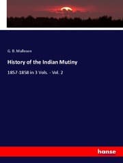 Cover von History of the Indian Mutiny