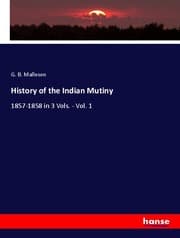 Cover von History of the Indian Mutiny