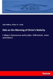 Cover von Ode on the Morning of Christ's Nativity