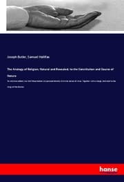 Cover von The Analogy of Religion, Natural and Revealed, to the Constitution and Course of Nature
