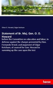 Cover von Statement of Br. Maj. Gen. O. O. Howard
