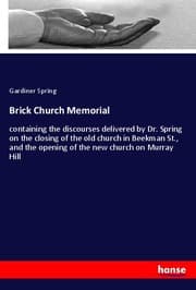 Cover von Brick Church Memorial