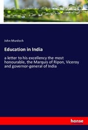 Cover von Education in India