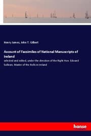 Cover von Account of Facsimiles of National Manuscripts of Ireland