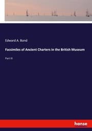 Cover von Facsimiles of Ancient Charters in the British Museum