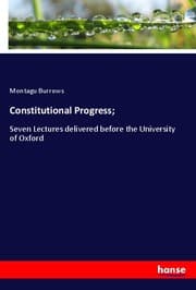 Cover von Constitutional Progress;