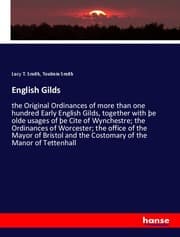 Cover von English Gilds