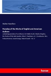 Cover von Parodies of the Works of English and American Authors